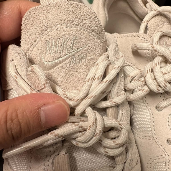 Nike Air Force 1 WILD Beige Sneakers - Picture 4 of 6